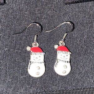 Snowman earrings ⛄️